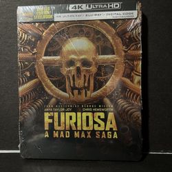 Furiosa, A Mad Max Saga 4k Steel Book Special 