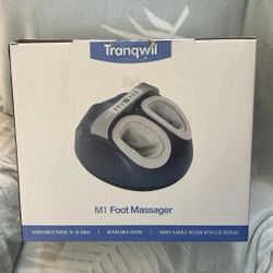 Tranqwil M1 Foot Massager Machine with Deep Tissue Massage - Open Box No Manual