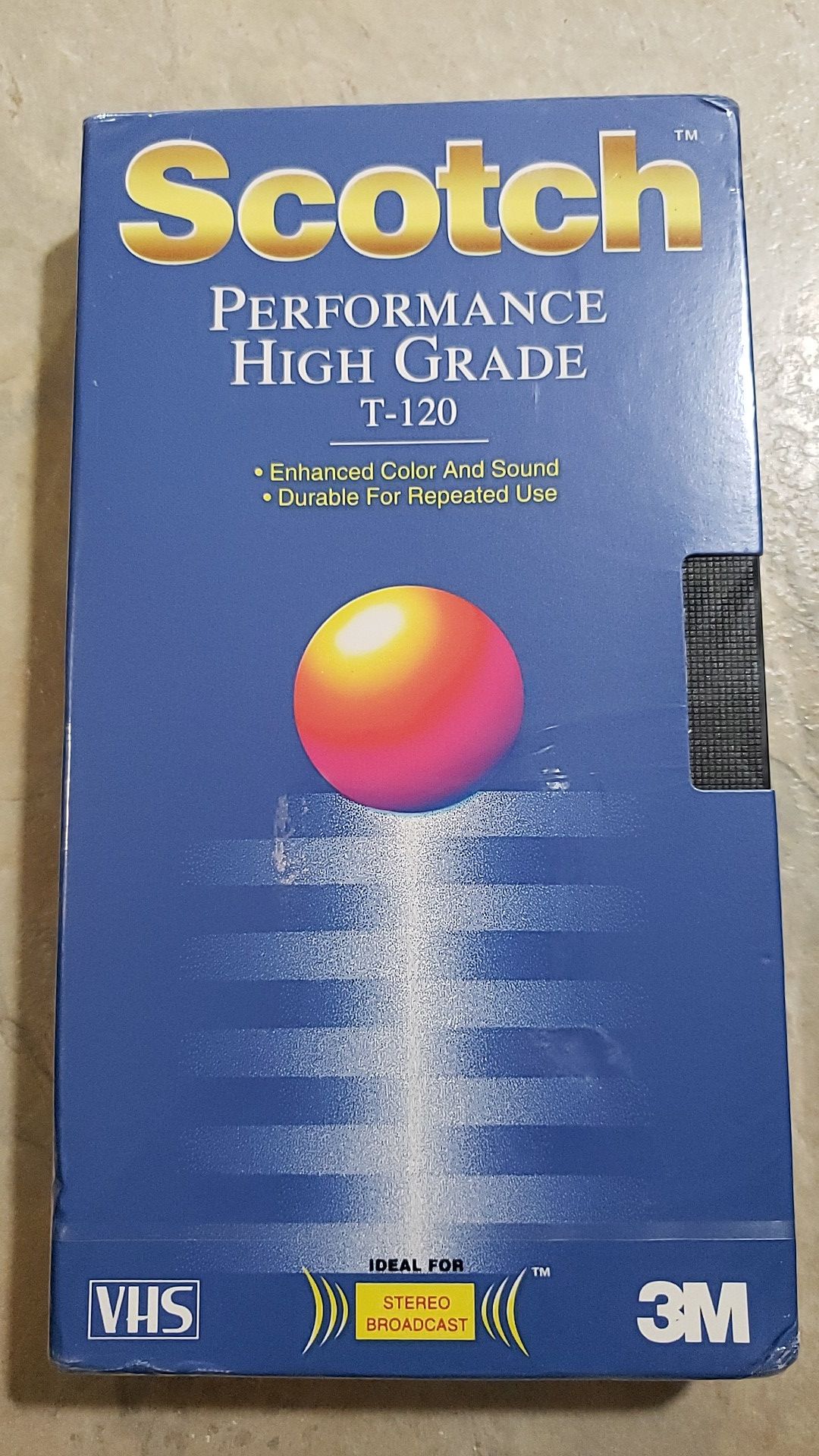 Scotch Performance High Grade VHS Recording Tape