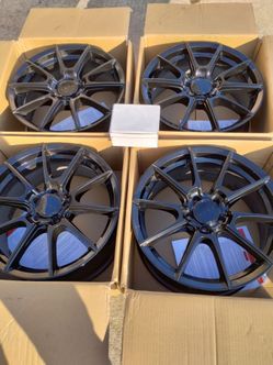 RIMS 17" CHEVY Cruze, CHEVY Trax, CHEVY Sonic. Buick Encore, Buick Verano BOLT PATTERN 5X105 BLACK ORIGINAL New rims
