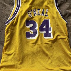 Shaq Lakers Jersey 