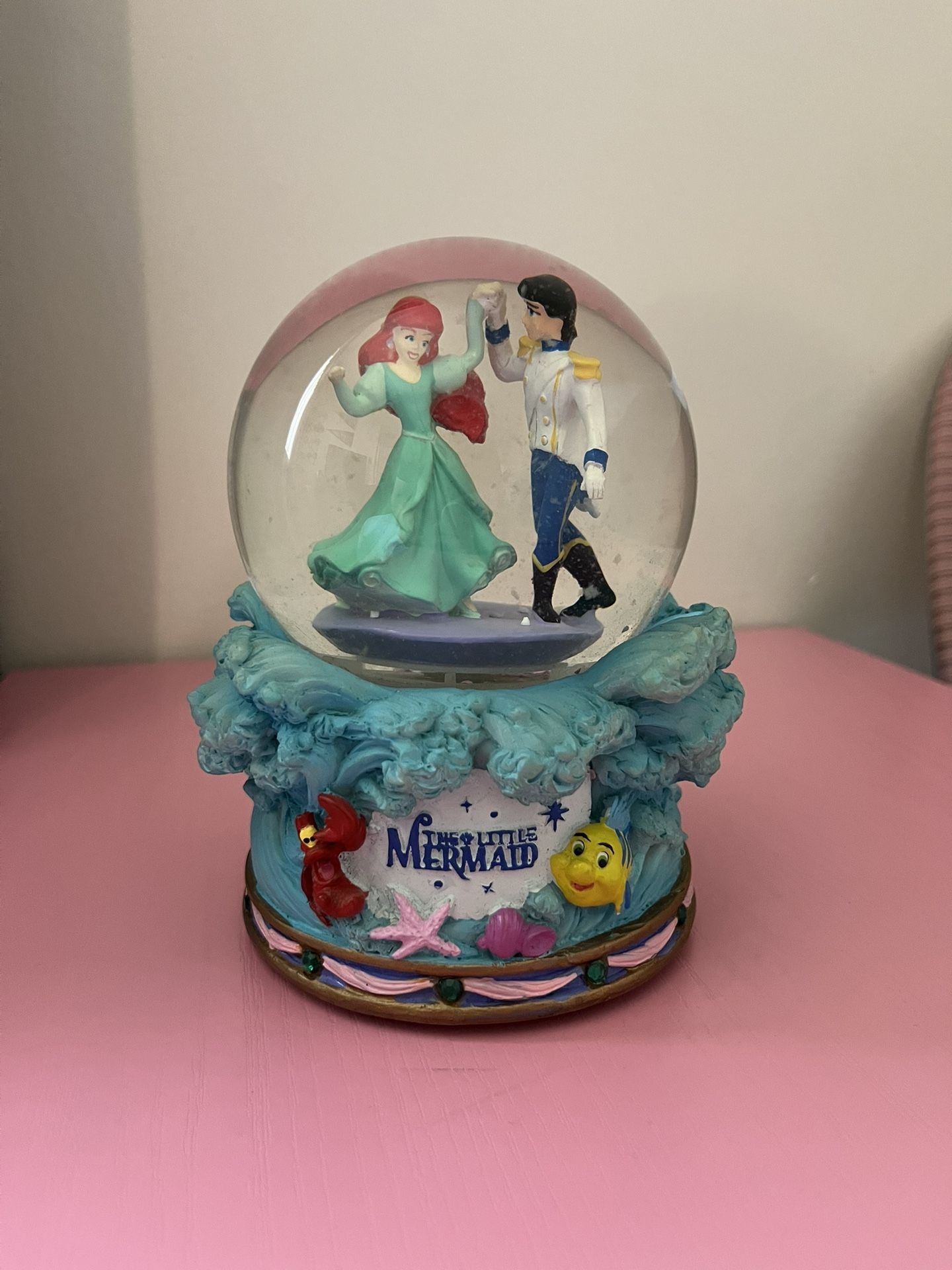 The Little Mermaid Ariel Disney Musical Globe