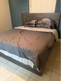 King Frame and Mattress