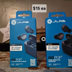 JLab GO POP+ True Wireless Earbuds