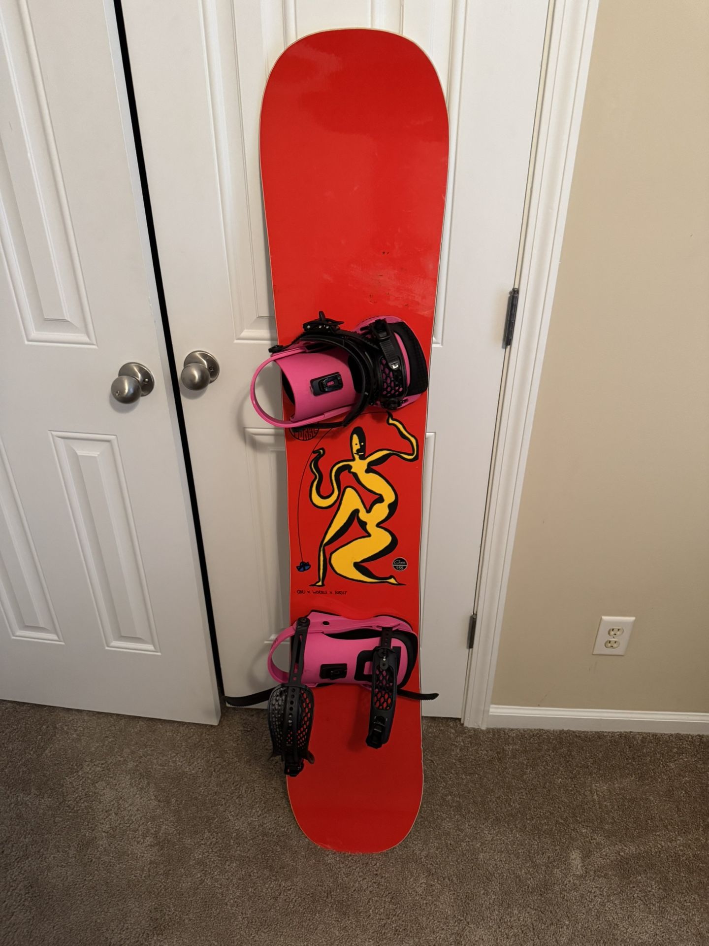 GNU Snowboard Size 155