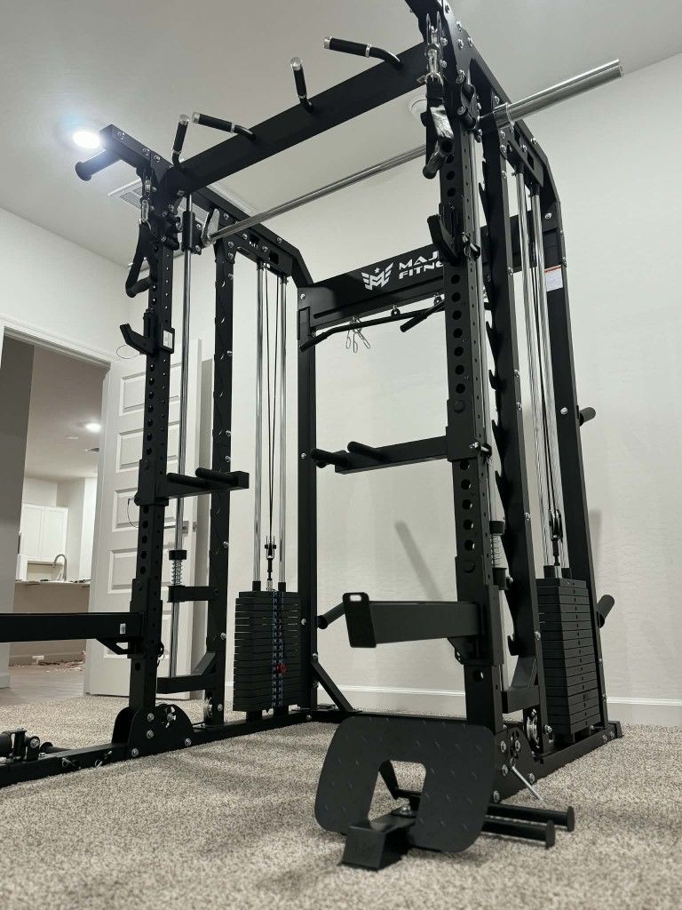 BRAND NEW FITNESS SQUAT RACK SMITH MACHINE POWER RACK - FREE DELIVERY