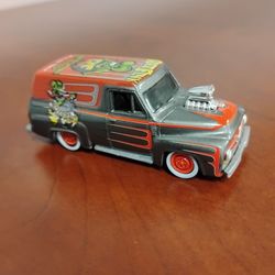 Rat Fink 55 Ford Panel Delivery Truck 1:64 Scale Diecast
