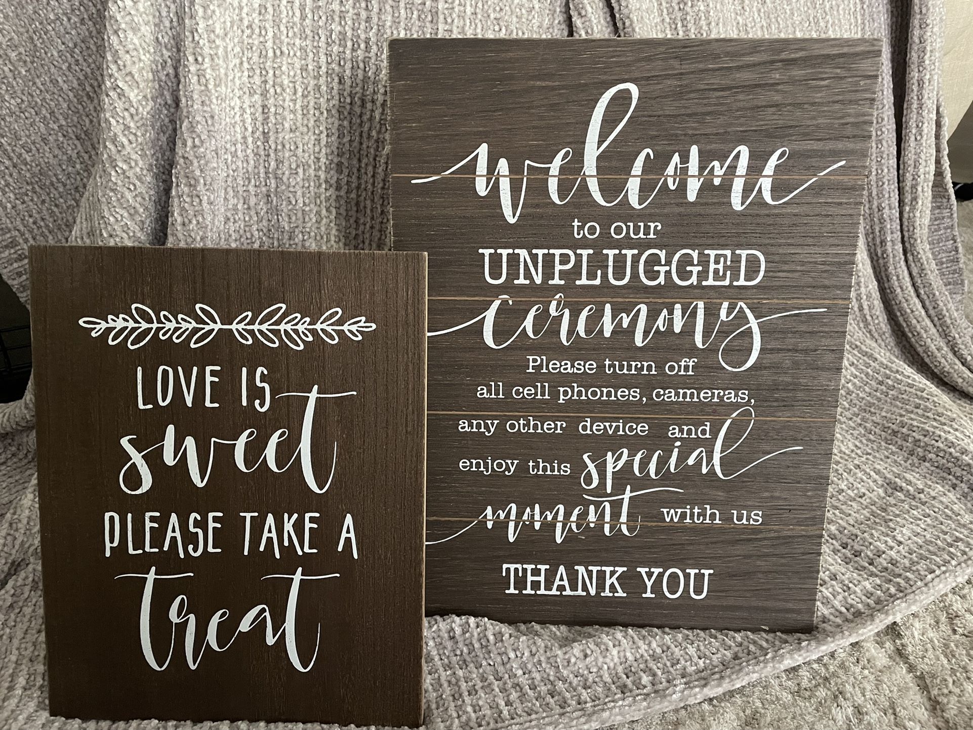 Wedding Signs 