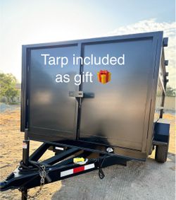 🚩Brand New 8x4x12 Hydraulic Dump Trailer  🛑‼️Weekend Special Deal‼️