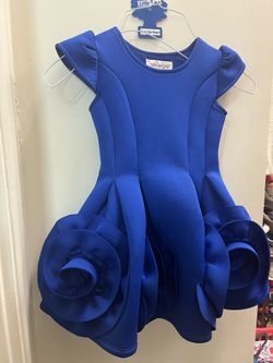 Blue Pageant Dress