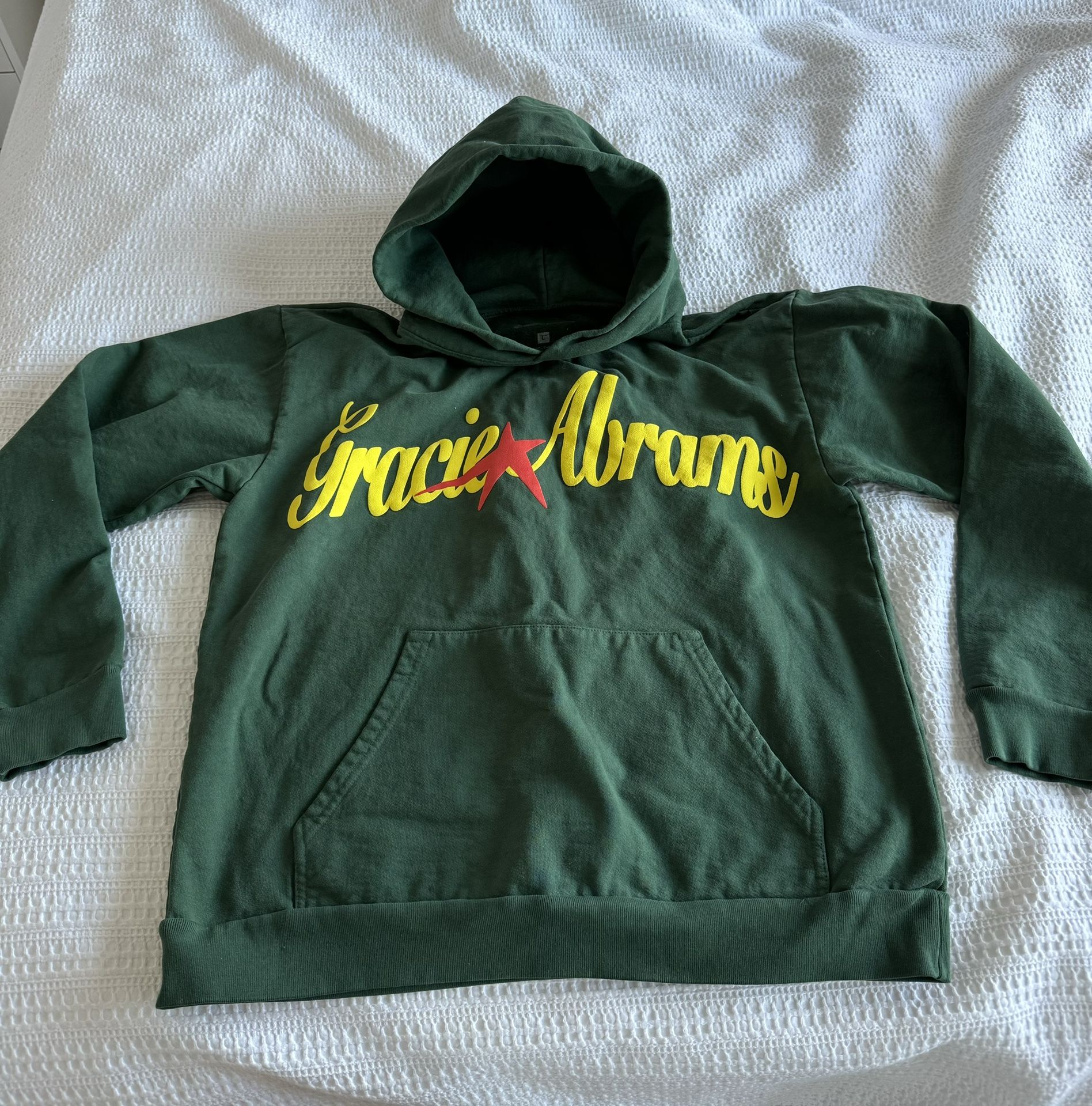 Gracie Abram's Green Star Hoodie