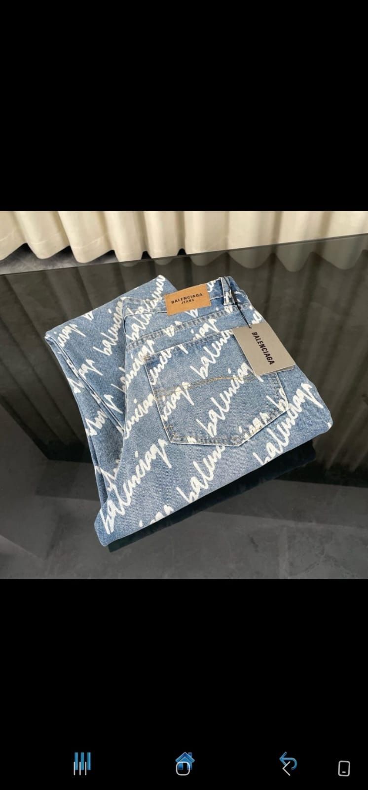 Bslenciaga Jean Blue Sz 30 , 32,, 34