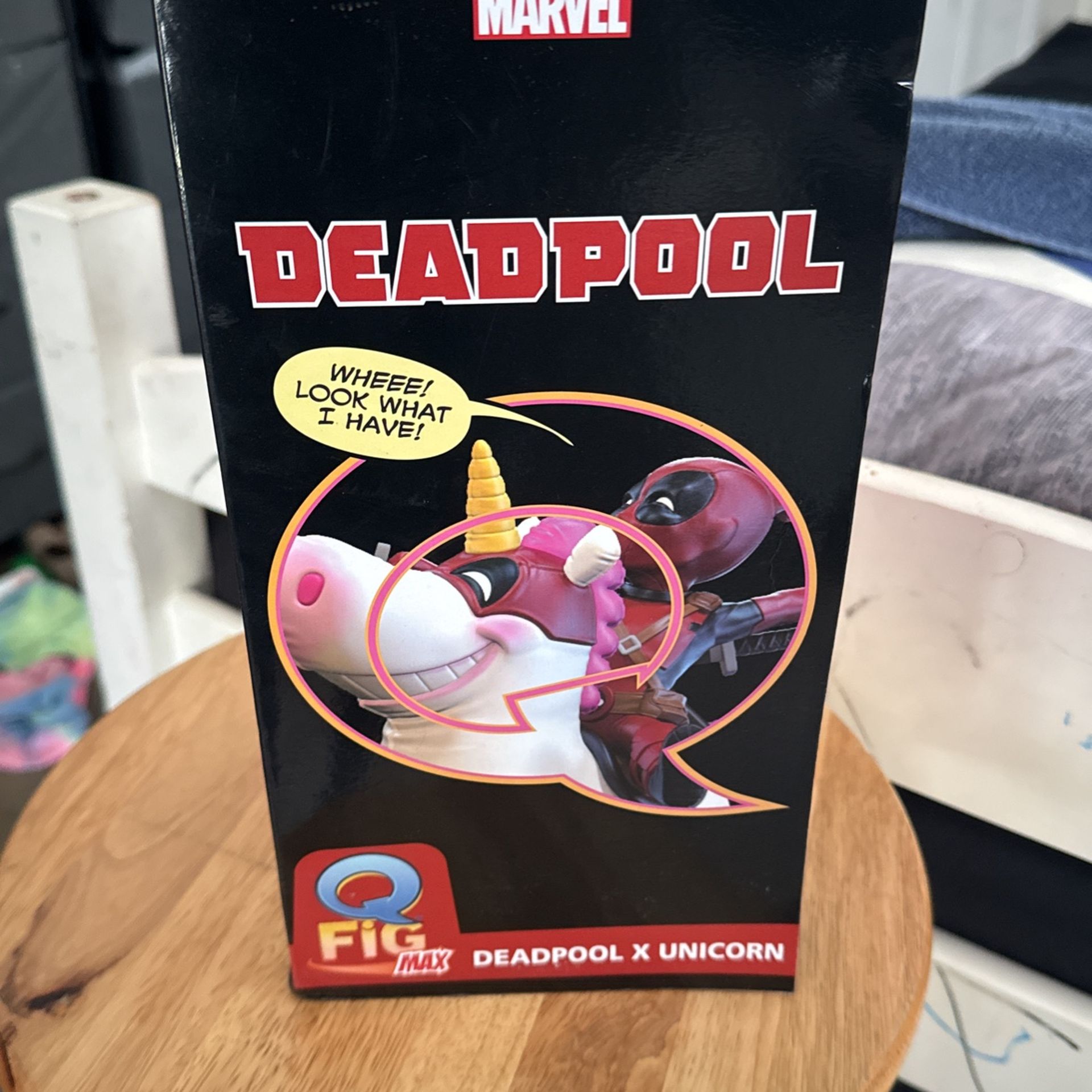 Unopened Deadpool X Unicorn Collectible.
