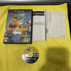 Simpsons Hit And Run Nintendo GameCube 