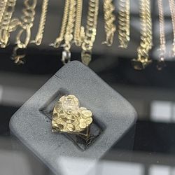 Heart Ring 10kt Gold 06120