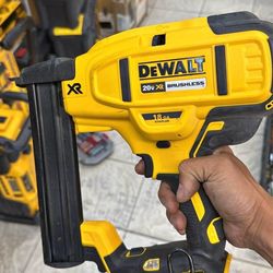 Dewalt 20v cordless 18ga stapler tool only