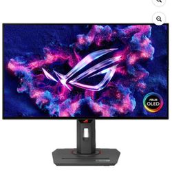 ASUS ROG Strix 27” 1440P OLED Wall-Mountable Gaming Monitor, Black