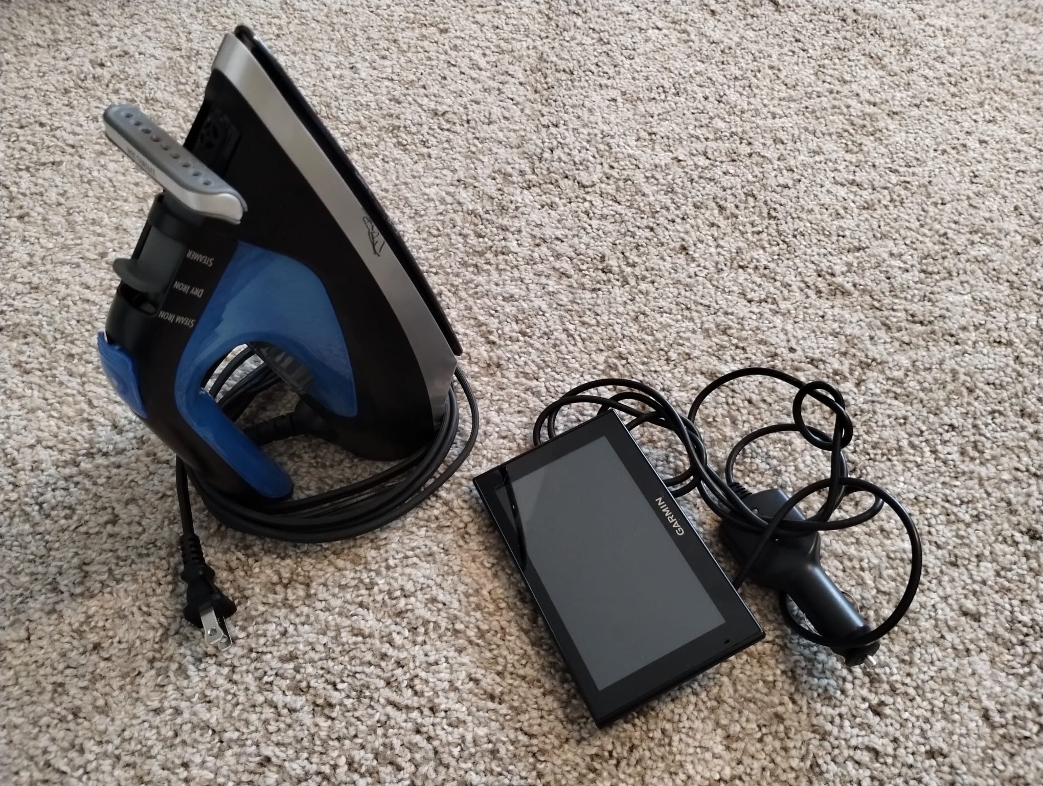 Iron And Plug In GPS
