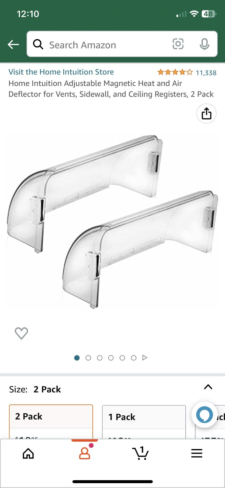 AC Vent Redirector