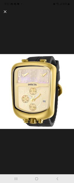 Invicta S1 Rally Dualshift Men's Watch w/ Mother of Pearl Dial - 42mm, Black