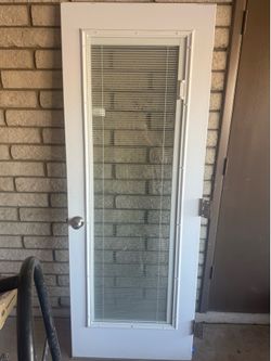 32x80 Door with Blinds