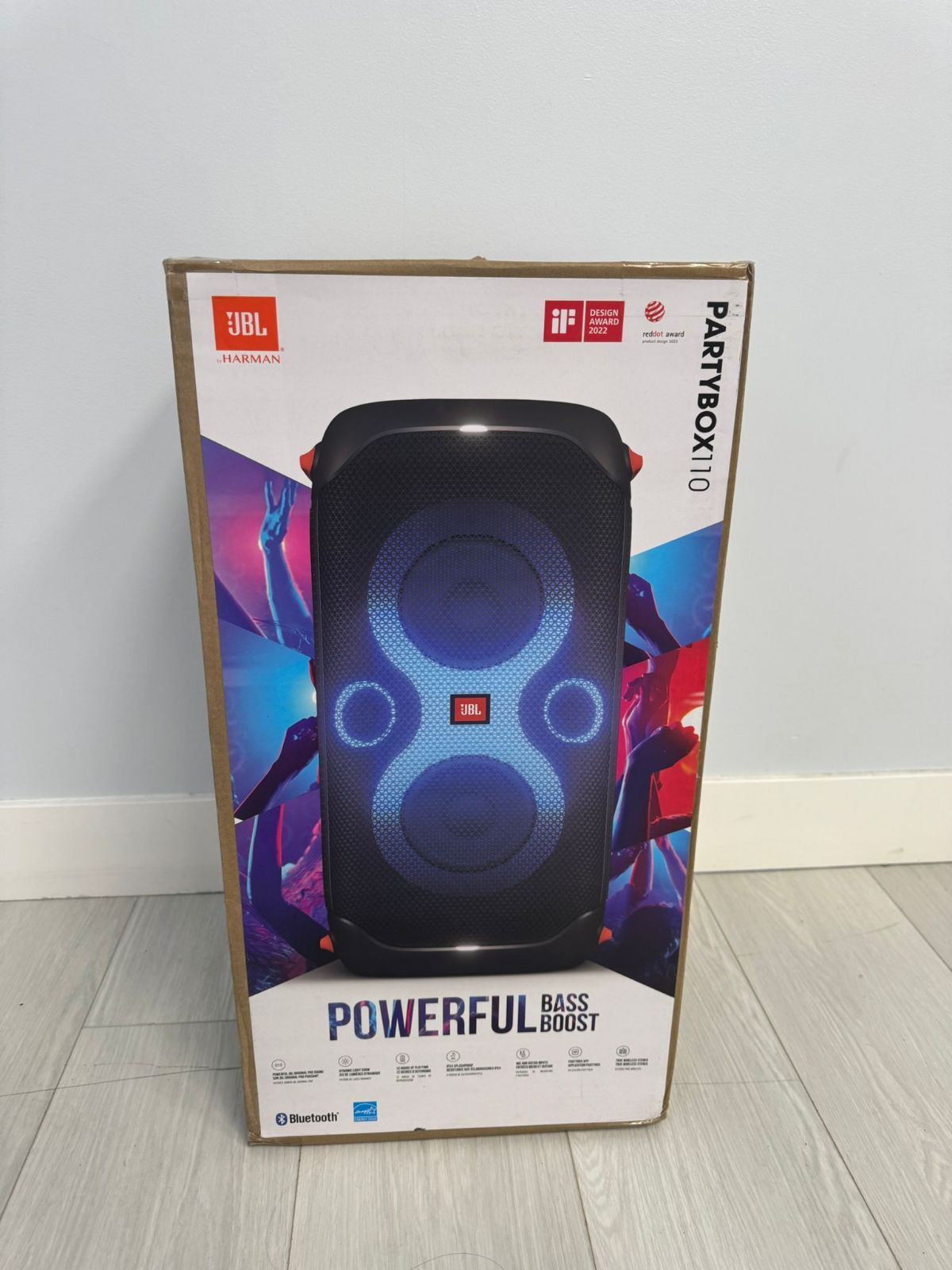 🔥 Powerful Bass Light Show, Just $5 Down! JBL PartyBox 110