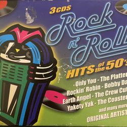 ROCK N’ ROLL Hits Of The 50’s Boxset (CD-1999)