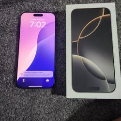 Iphone 16 PrO Max 256 Gb Black Titanium