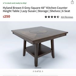 Living Spaces dining table 