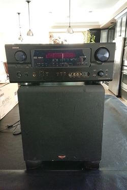 Denon AVR - 2105 & Klipsch KSW 12