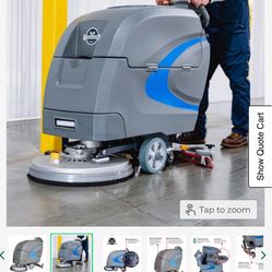 Tomahawk Walk Behind Battery Powered Floor Scrubber