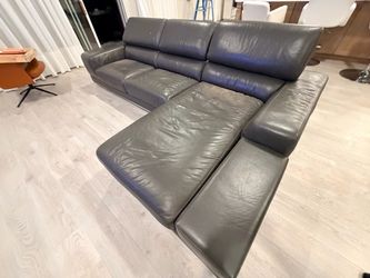 Gray sectional sofa
