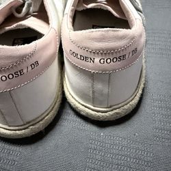 Golden Goose White Gray And Pink