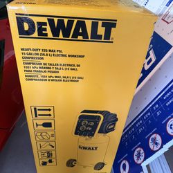 Brand New 15gal Dewalt Air Compressor