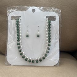 Double strain Pearl Neckless Set