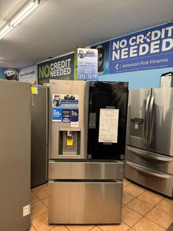 LG 29 cu. ft. Smart InstaView Standard-Depth MAX 4-Door French Door Refrigerator with Full-Convert Drawer , Mycolor, and Door -in-Door