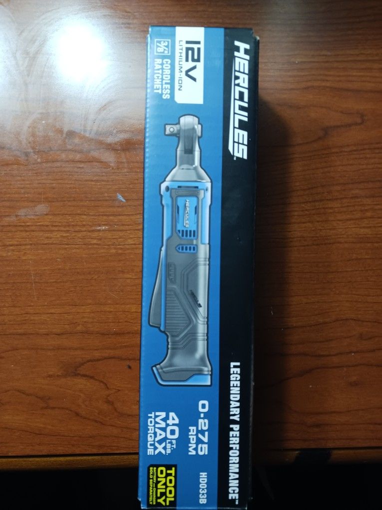 Hercules 12v 3/8 Inch Cordless Ratchet