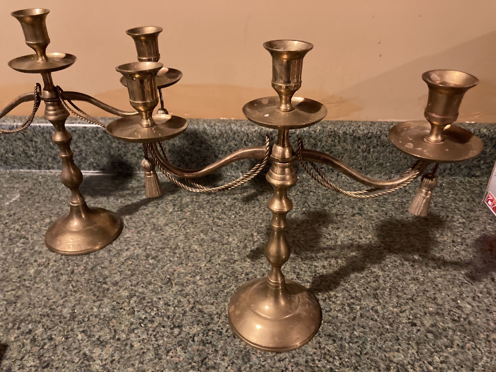 Brass Candle Holder