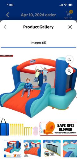 Bounce House with Slide
