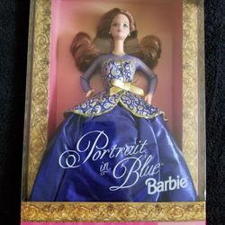 1997 Portrait in Blue Barbie Doll