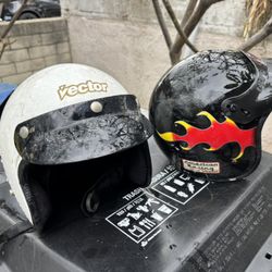 Motorcycle Helmets Vintage