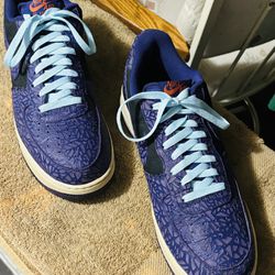Beautiful New Nike Air Force 1s Purple low top premium laces in any color, size 12, Premium Laces, Extra Laces, only $70 OBO Delivery possible 13 11