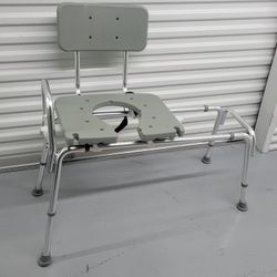 DMI Sliding Transfer Bench Shower Chair 