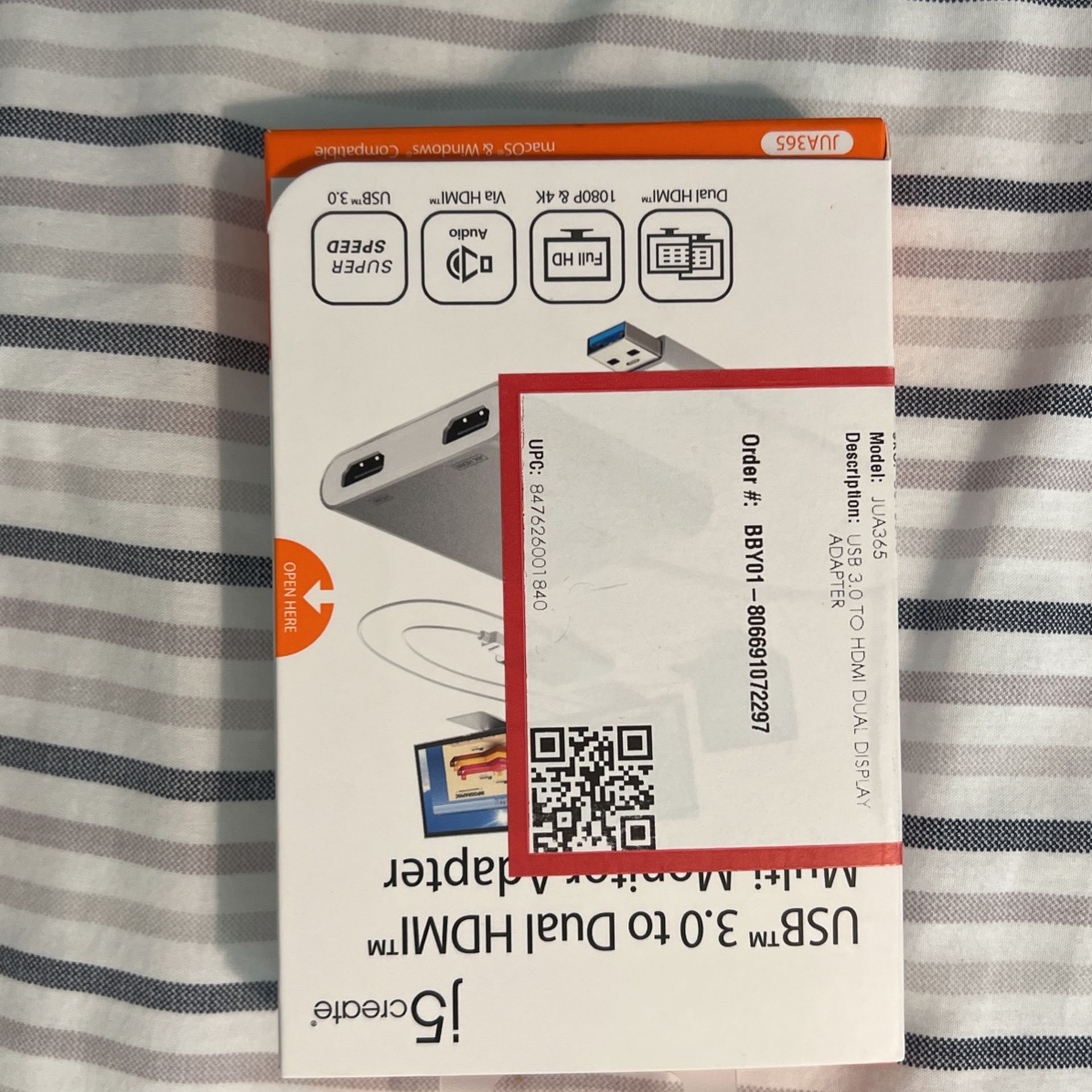 J5 Create Multi Monitor Adapter