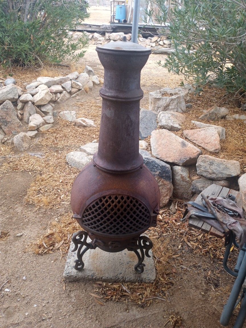Cast Iron Chiminea