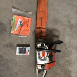Stihl 034 Chainsaw 20” Bar With New Chain.