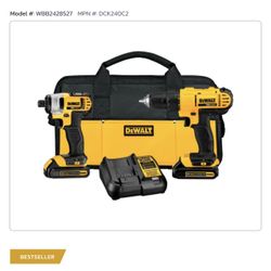 Dewalt 20v Max Drill Combo 