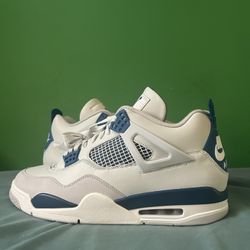 Nike Air Jordan 4 Military Blue Size 12