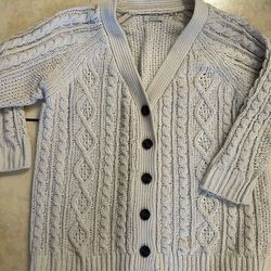 cárdigan tejido de punto de la marca Active Usa size L