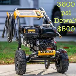 Dealt Pressure Washer 3600 Psi Good For Commercial Use 